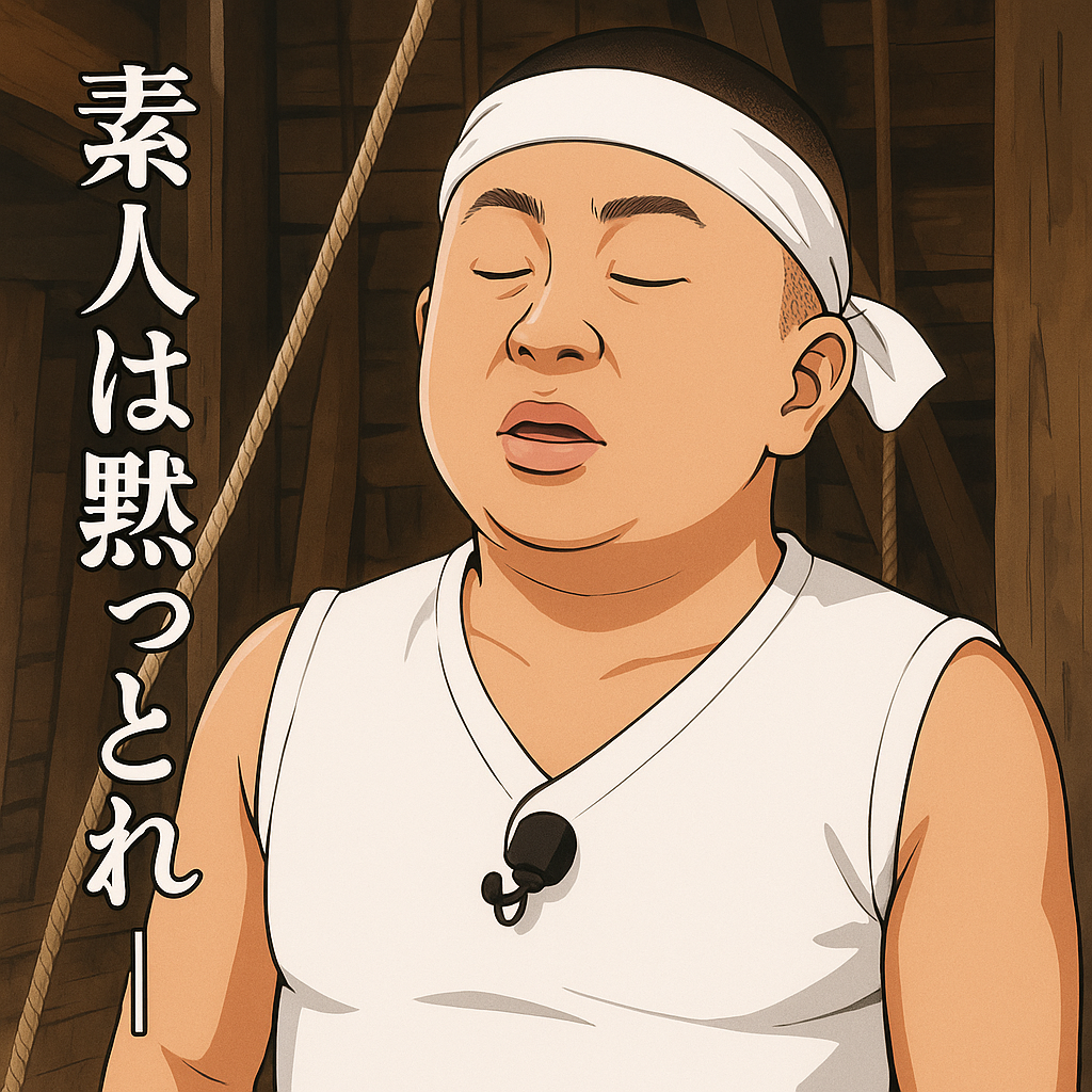 素人は黙っとれ